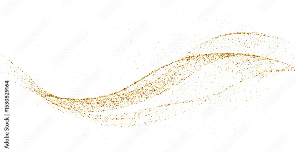 Fototapeta premium Abstract shiny color gold wave design element. Merry Christmas and Happy New Year Background. BG for invitation and greeting card