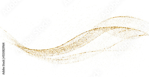 Wallpaper Mural Abstract shiny color gold wave design element. Merry Christmas and Happy New Year Background. BG for invitation and greeting card Torontodigital.ca