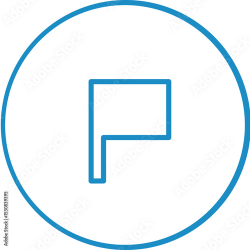 Goal Score  In Outline Icon
