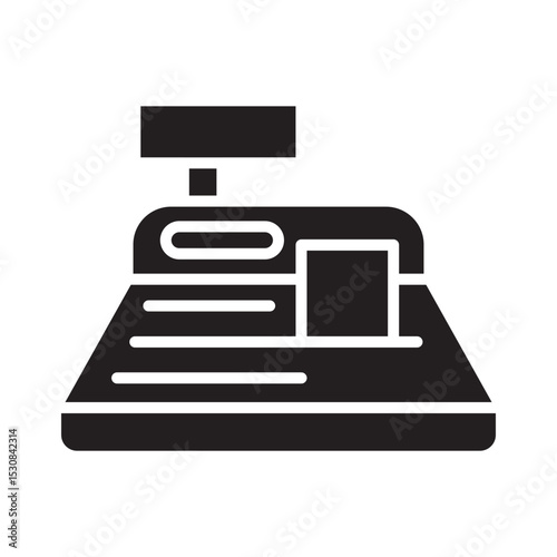 Cash Register Icon Deign
