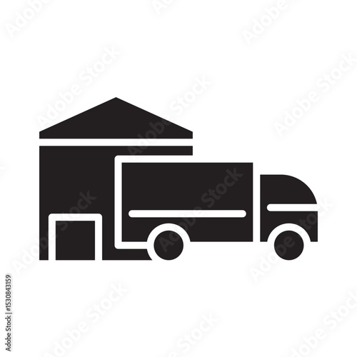 Warehouse Icon Deign