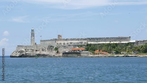 Castillo De Los Tres Reyes Del Morro, Morro Castle, at the entrance to Havana Bay, Cuba.