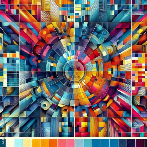 Chromatic experiments Color theory grids Split tones