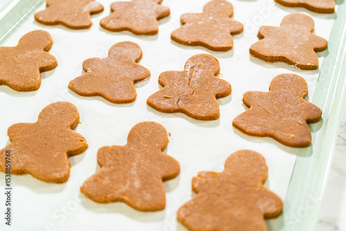 Making Orange Zest Gingerbread Cookies with Gingerbread Girl Cutters