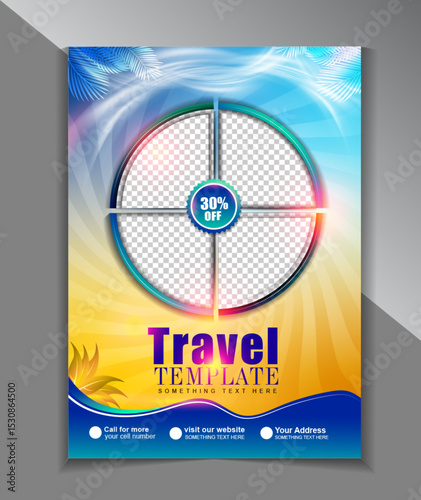 Travel Agency Corporate Flyer Design