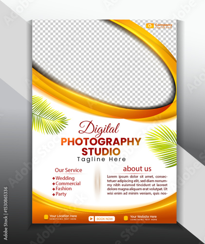 flyer design content background