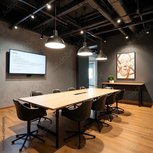 Stylish meeting rooms and lounges