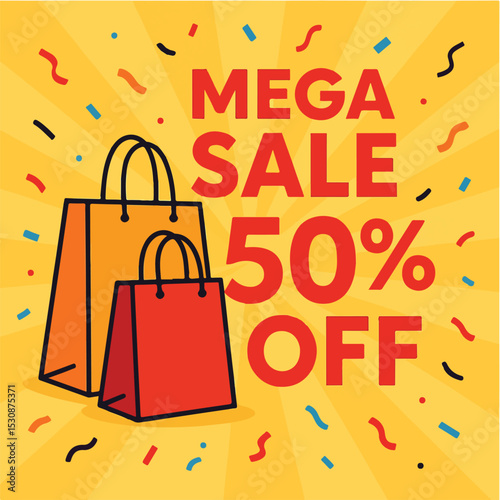Mega Sale: 50% Off! Celebrate Huge Savings with this Exciting Shopping Event