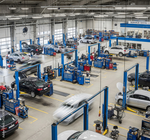 Comprehensive Overview: The Dynamic Layout of a Modern Car Service Center
