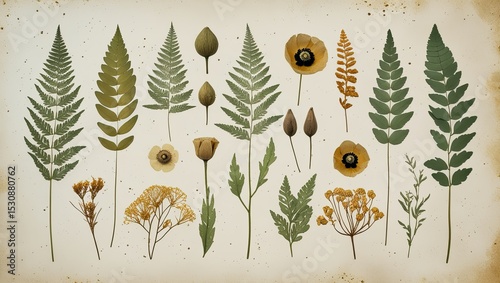 Herbarium Botanical Illustration