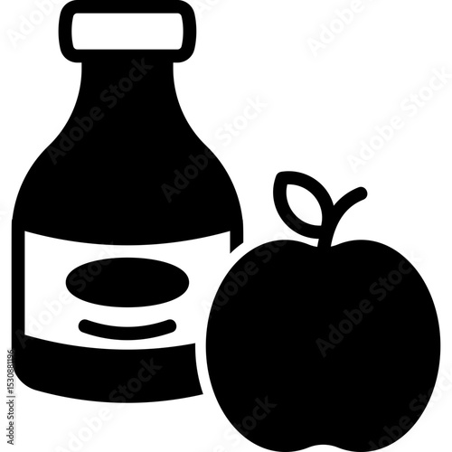 Cider glyph icon