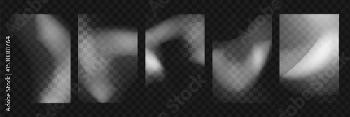 Crystal prism light flare background,transparent rainbow overlay with diamond neon glare effect and iridescent blur.