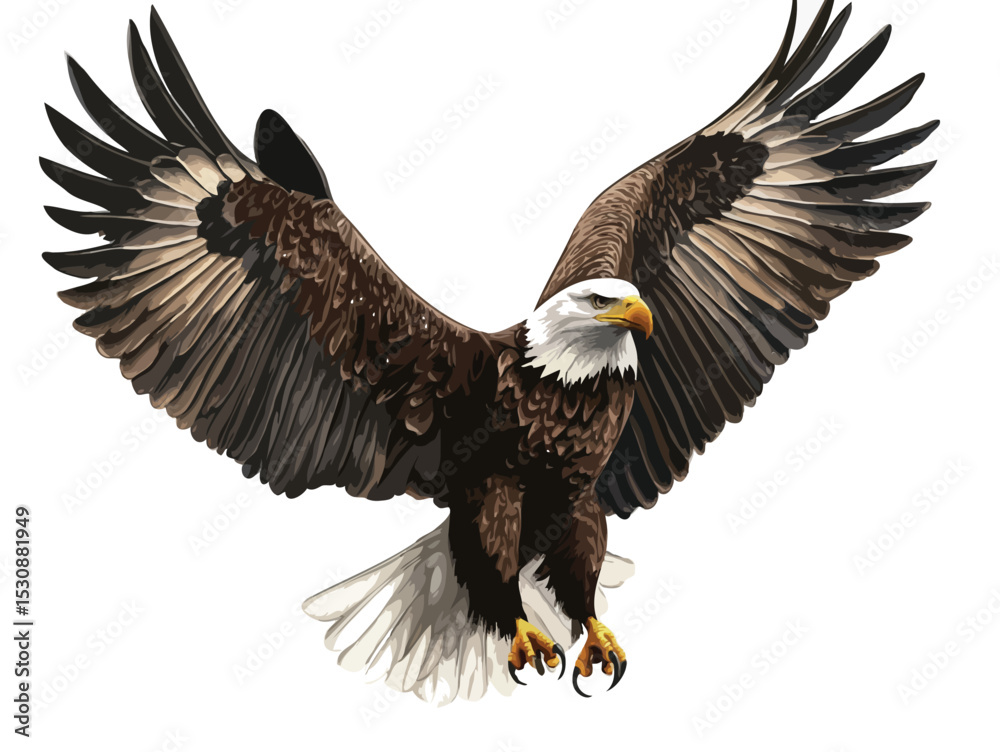 Fototapeta premium Eagle vector art