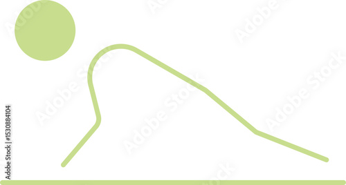 Pushups Rounded   In Fill Icon