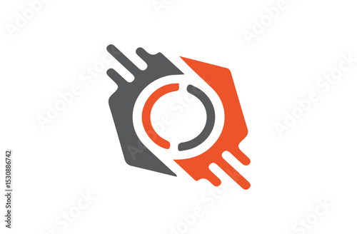 Business logo, Hand Shake logo, business global logo, right arrow swoosh logo design. Growth vector symbol for corporate business financial, Accounting logo