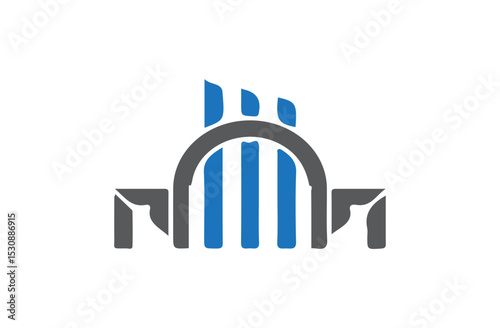 Construction Icon Logo Design – Bold SVG Art File for Building, Engineering, Contractor Branding, Industrial Projects, and Digital Use