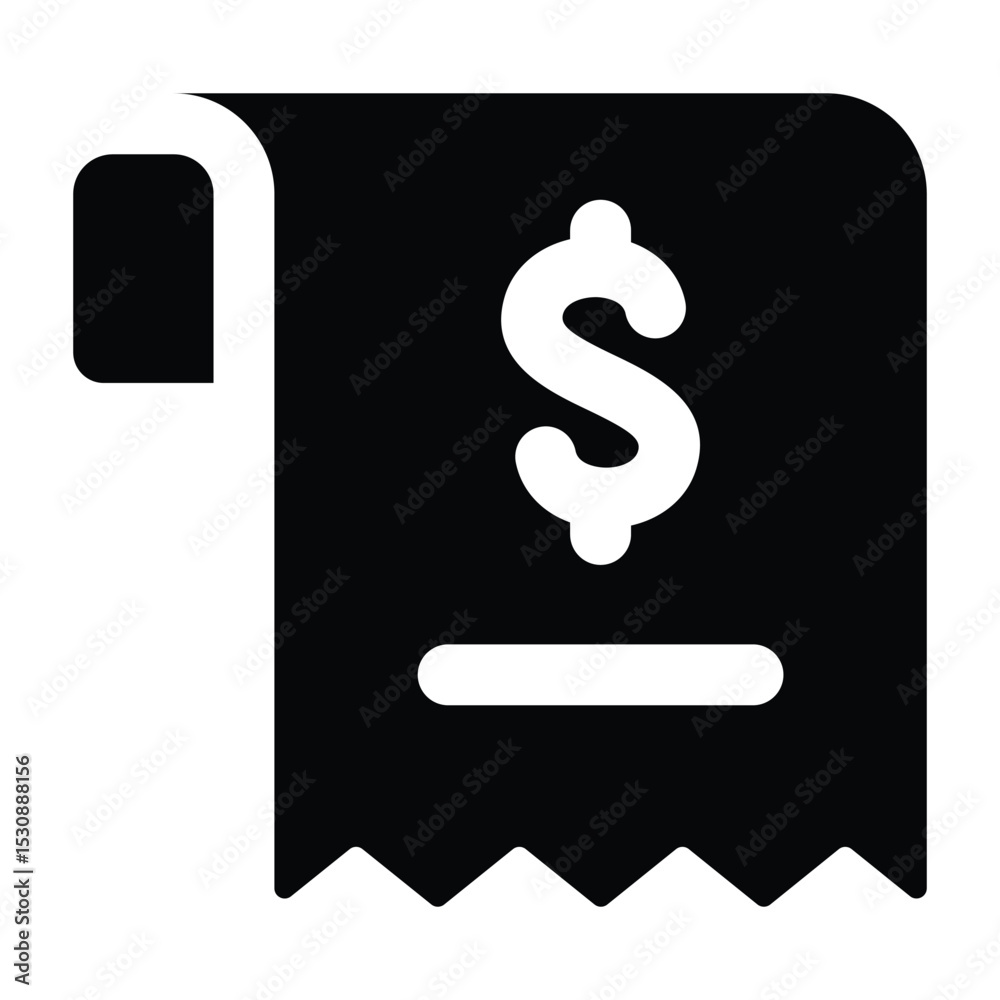 Simple Bills glyph icon. The icon can be used for websites, print templates, presentation templates, illustrations, etc
Simple Bills glyph icon. The icon can be used for websites, print templates, presentation templates, illustrations, etc