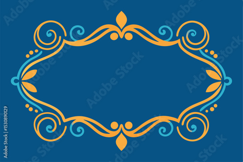 illustration, vector, border - frame, ornate, outline, design element, symbol, single line, calligraphy, cut out, doodle, filigree, horizontal, separation, dividing, scribble, heart shape, decoration,