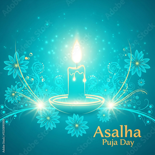 Illuminated Asalha Puja Day...