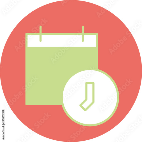 Event Accepted In Circle Fill Icon