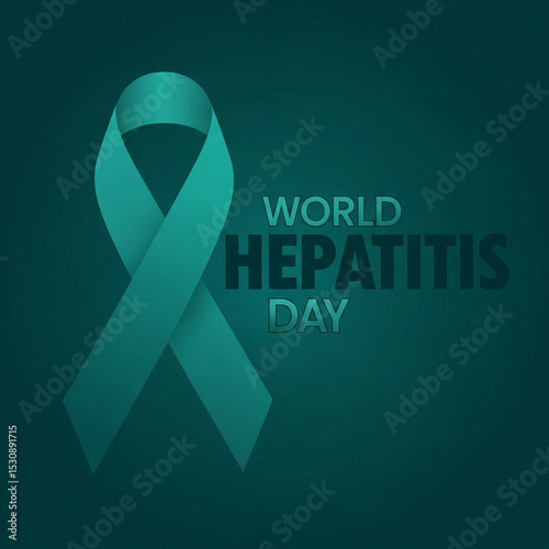 World Hepatitis Day Teal Ri...
