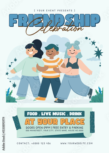 Friendship Celebration Flyer