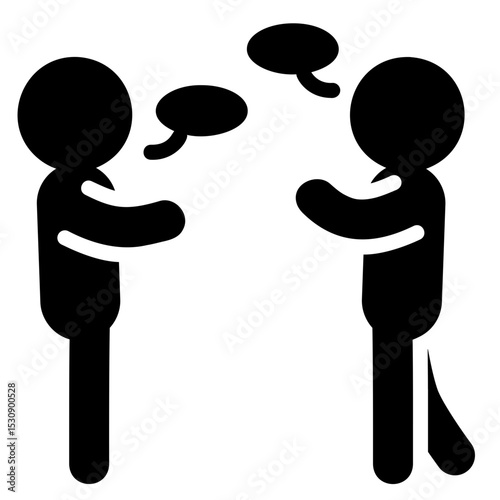 Talking icon