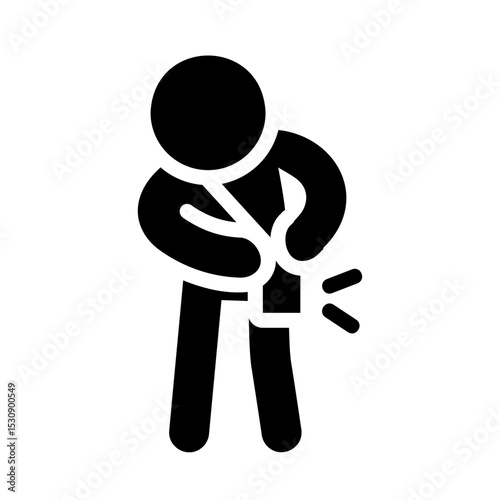 Searching a bag icon