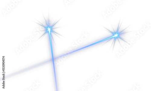 Vector laser security beam illustration with neon glow lines on transparent background – creative abstract light design element.