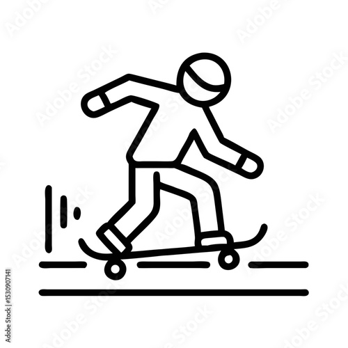 Skater performing tricks on skateboard in urban park setting