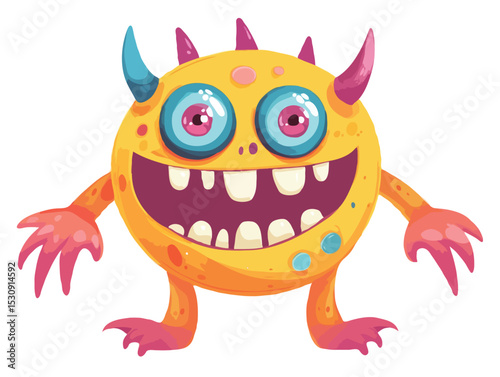 Monster vector art