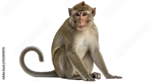 Fototapeta Isolated Monkey