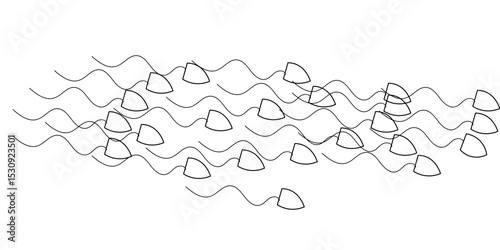 Hand drawn arrow vector icons set. Sketch arrow design for business plan and education. Set of arrows black icons. Circle arrows, rotate arrow, redo process symbol.