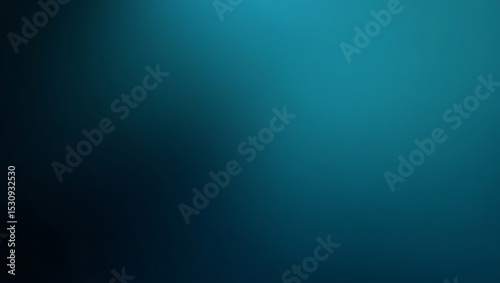 Abstract teal and dark blue gradient background texture