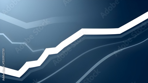 blue business graph like background 