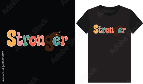 stronger typography design