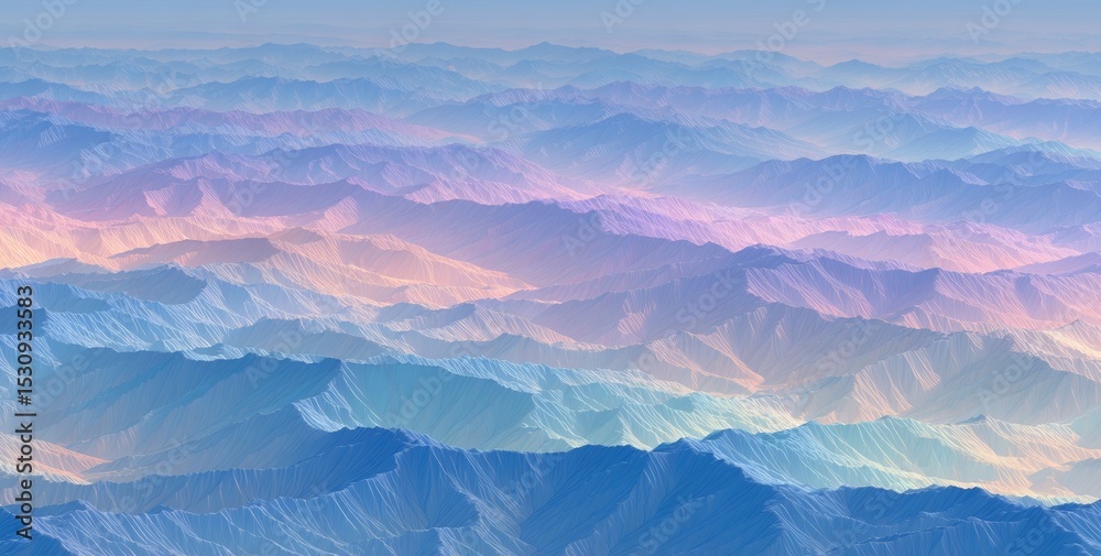 Fototapeta premium Turkey is home to spectacular mountain ranges that are mystical and mysterious, particularly in the Antalya region