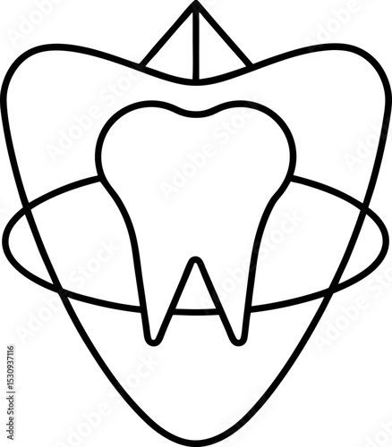 vector tooth icon