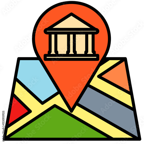 location maps museum icon