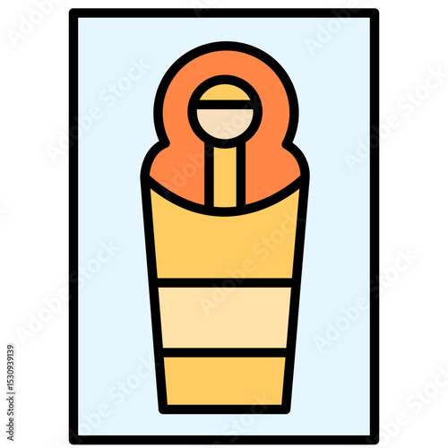 mummy museum icon