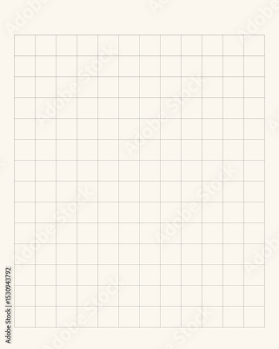Beige Big Grid Paper 