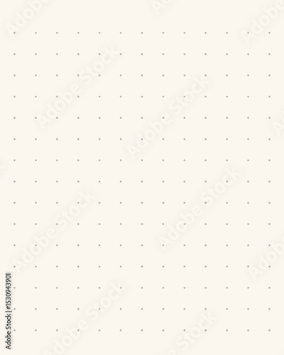 Beige Wide Dot Grid Paper