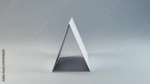 Blank white paper card mockup