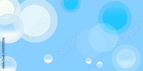 Modern abstract background, blue white gradations, circle effect,shape memphis, trendy , vector ,eps 10