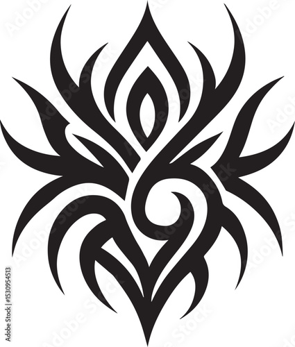 abstract floral design