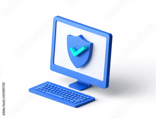 Computer Security System Protection Approved Digital Shield