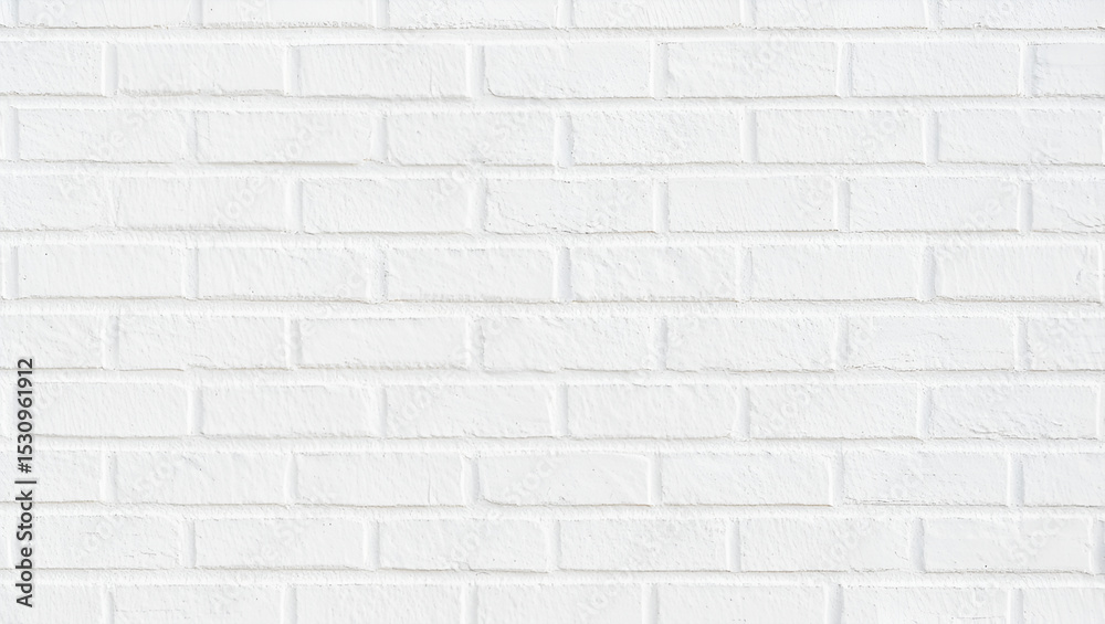 Naklejka premium white brick wall texture
