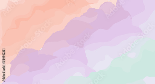 Soft pastel abstract texture in gentle hues of pink and green  
