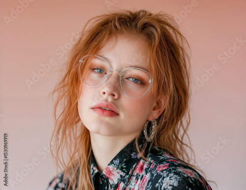 A young woman with captivating eyes and a thoughtful expression.