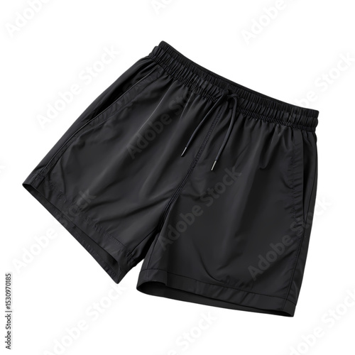 Black Men's Summer Shorts: Lightweight, Casual, Athletic